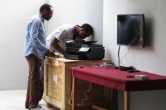 Configuring the computer workstation