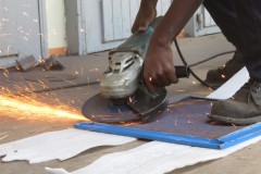 Telescope pedestal height adjustment