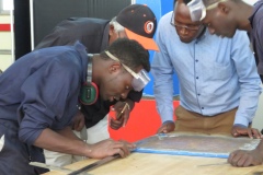 Telescope pedestal height adjustment