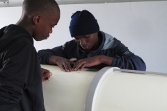 Assembling the 12" Cave-Cassegrain telescope