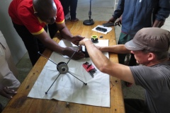 Assembling the 12" Cave-Cassegrain telescope