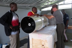 Assembling the 12" Cave-Cassegrain telescope