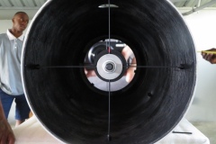 First collimation of the 12" Cave-Cassegrain telescope