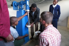 Final assembly of the12" Cave-Cassegrain telescope