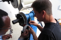 Working to reduce chatter in the RA gear box