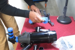 Rebuilding the portable telescopes