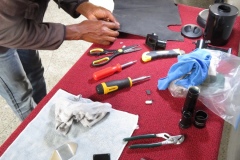 Rebuilding the portable telescopes