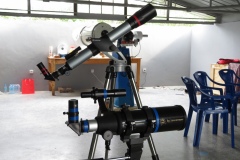 Rebuilding the portable telescopes