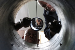 Assembling the telescope