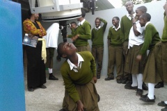 First time looking through a telescope!